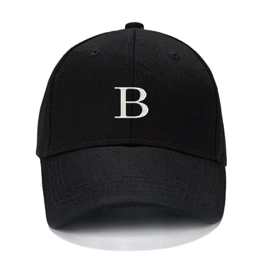 Lucky Letters B Men Women Unisex Baseball Cap Classic Low Profile Adjustable Strapback Baseball Cap Dad-Hat
