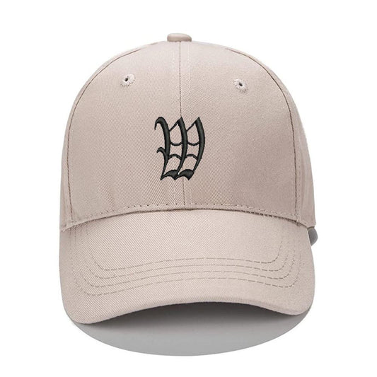 Lucky Old English Letters W Men Women Unisex Baseball Cap Classic Low Profile Adjustable Strapback Baseball Cap Dad-Hat