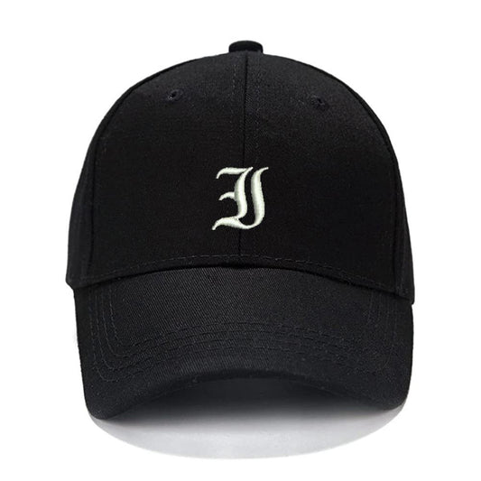 Lucky Old English Letters I Men Women Unisex Baseball Cap Classic Low Profile Adjustable Strapback Baseball Cap Dad-Hat