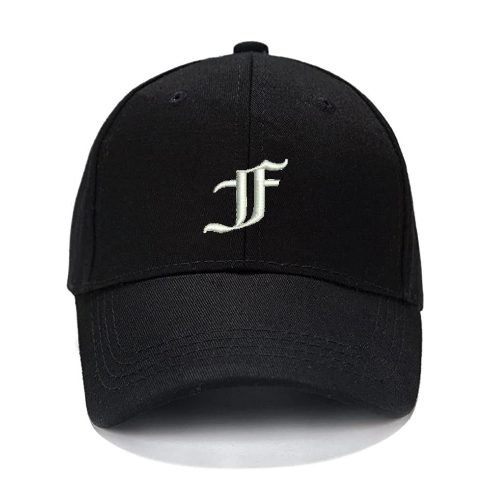 Lucky Old English Letters F Men Women Unisex Baseball Cap Classic Low Profile Adjustable Strapback Baseball Cap Dad-Hat