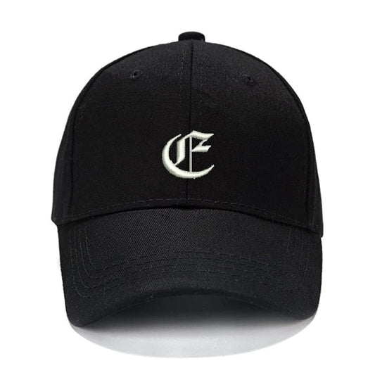 Lucky Old English Letters E Men Women Unisex Baseball Cap Classic Low Profile Adjustable Strapback Baseball Cap Dad-Hat