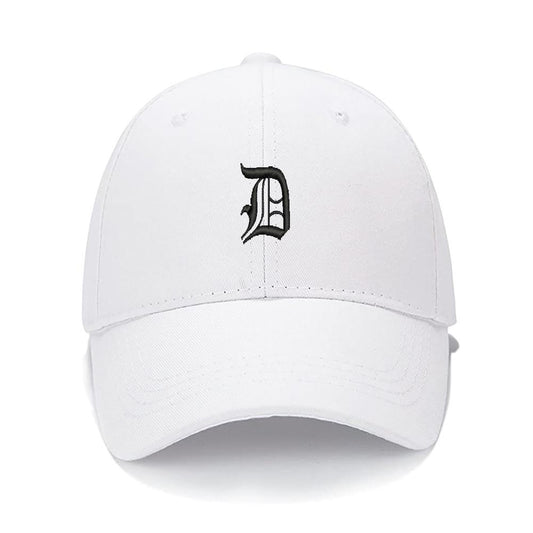 Lucky Old English Letters D Men Women Unisex Baseball Cap Classic Low Profile Adjustable Strapback Baseball Cap Dad-Hat