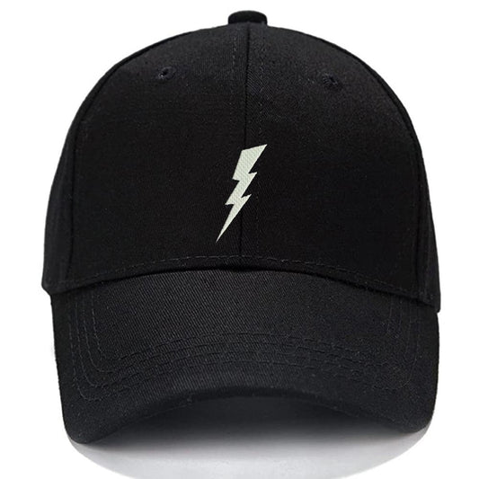 Lightning Men Women Unisex Baseball Cap Classic Low Profile Adjustable Strapback Baseball Cap Dad-Hat