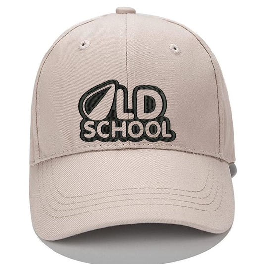 Old School 2 Men Women Unisex Baseball Cap Classic Low Profile Adjustable Strapback Baseball Cap Dad-Hat