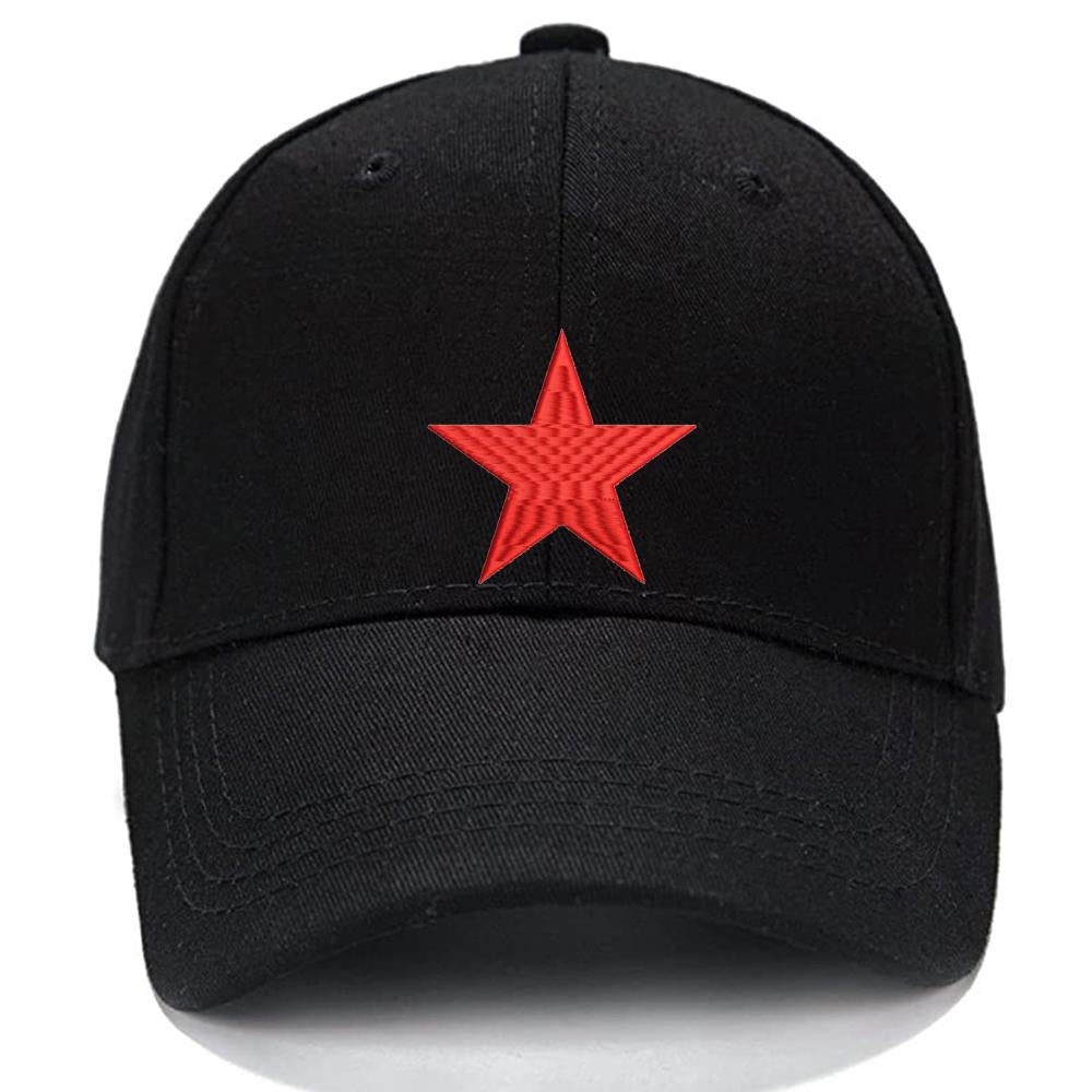 Five star Men Women Unisex Baseball Cap Classic Low Profile Adjustable Strapback Baseball Cap Dad-Hat