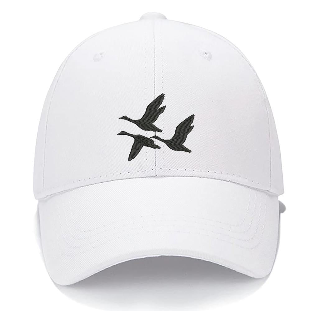 Wild Goose Men Women Unisex Baseball Cap Classic Low Profile Adjustable Strapback Baseball Cap Dad-Hat