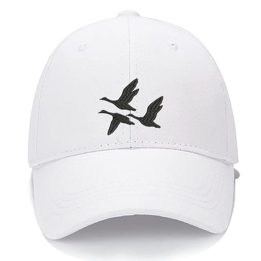 Wild Goose Men Women Unisex Baseball Cap Classic Low Profile Adjustable Strapback Baseball Cap Dad-Hat
