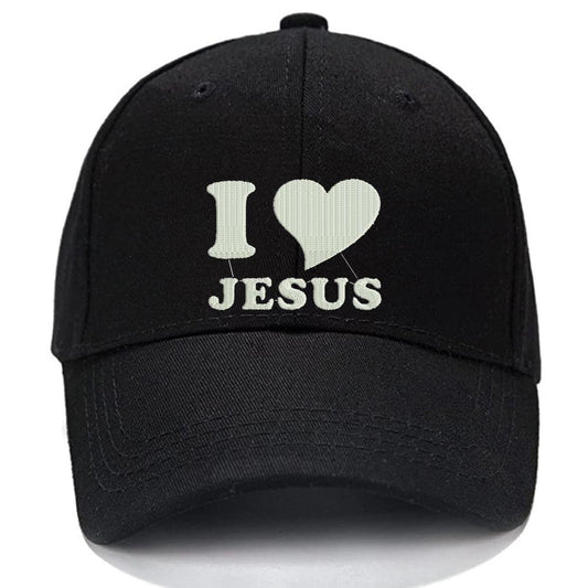 Love Jesus Men Women Unisex Baseball Cap Classic Low Profile Adjustable Strapback Baseball Cap Dad-Hat