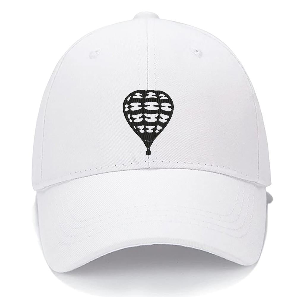 Hot Air Balloon Men Women Unisex Baseball Cap Classic Low Profile Adjustable Strapback Baseball Cap Dad-Hat