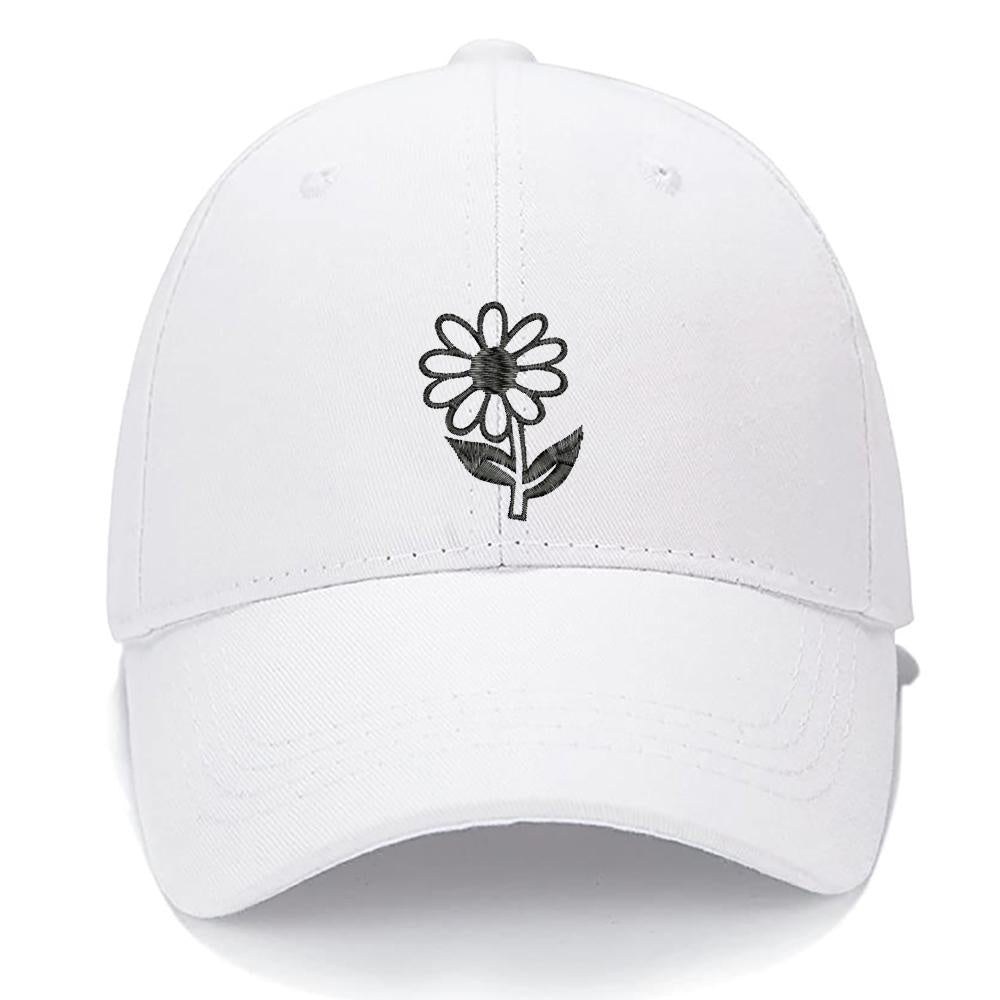 Daisy Men Women Unisex Baseball Cap Classic Low Profile Adjustable Strapback Baseball Cap Dad-Hat