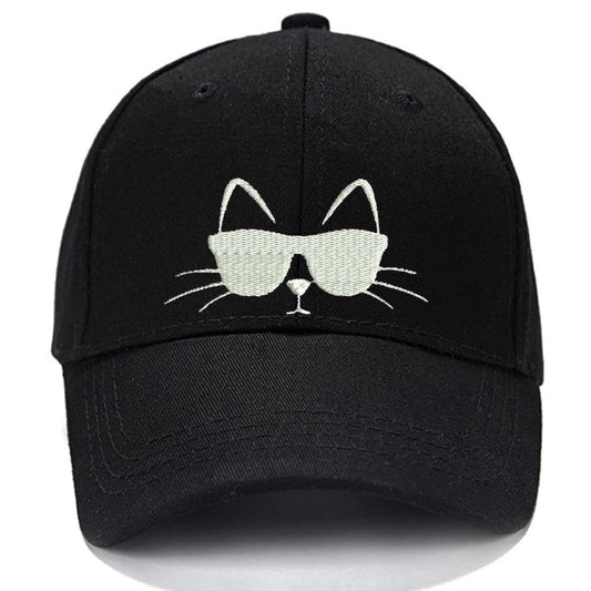 Cat Men Women Unisex Baseball Cap Classic Low Profile Adjustable Strapback Baseball Cap Dad-Hat