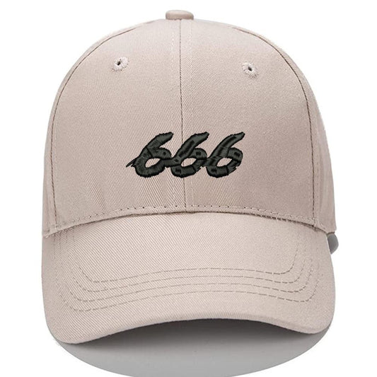 Evil 666 devil Men Women Unisex Baseball Cap Classic Low Profile Adjustable Strapback Baseball Cap Dad-Hat