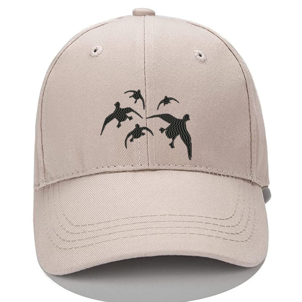 Ducks Flying Hunter Hunting Hunt Men Women Unisex Baseball Cap Classic Low Profile Adjustable Strapback Baseball Cap Dad-Hat