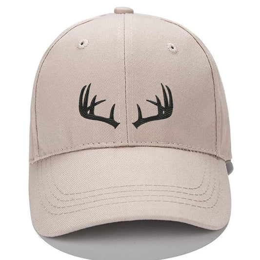 Deer Antlers Men Women Unisex Baseball Cap Classic Low Profile Adjustable Strapback Baseball Cap Dad-Hat