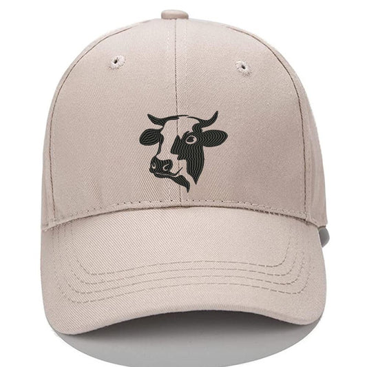 Cow Men Women Unisex Baseball Cap Classic Low Profile Adjustable Strapback Baseball Cap Dad-Hat