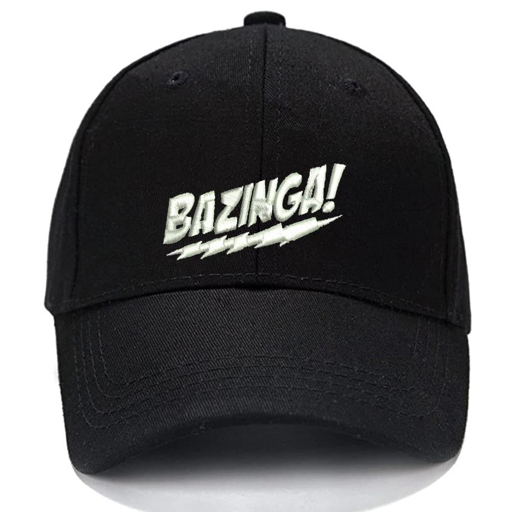 BAZINGA! BAZINGA Men Women Unisex Baseball Cap Classic Low Profile Adjustable Strapback Baseball Cap Dad-Hat