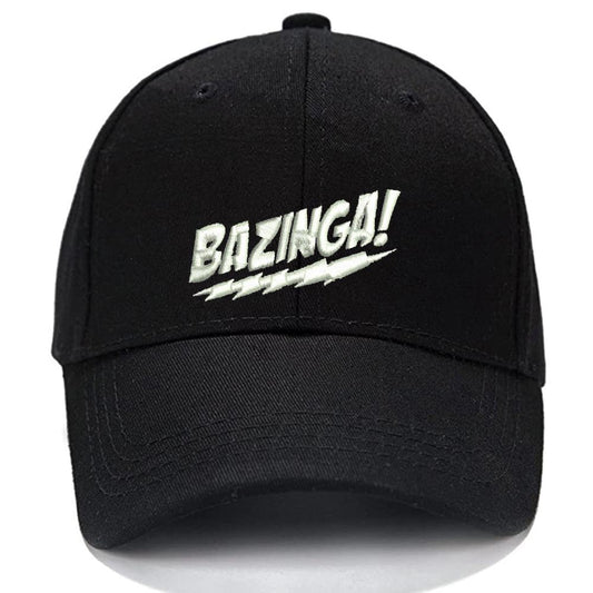 BAZINGA! BAZINGA Men Women Unisex Baseball Cap Classic Low Profile Adjustable Strapback Baseball Cap Dad-Hat
