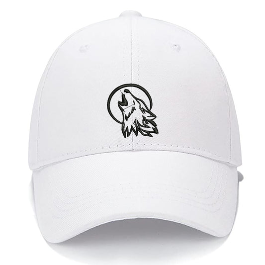 Wolf's Head Men Women Unisex Baseball Cap Classic Low Profile Adjustable Strapback Baseball Cap Dad-Hat