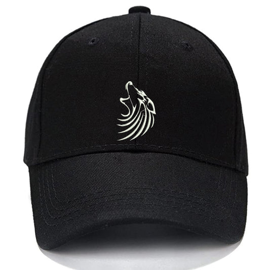 Wolf Head Men Women Unisex Baseball Cap Classic Low Profile Adjustable Strapback Baseball Cap Dad-Hat