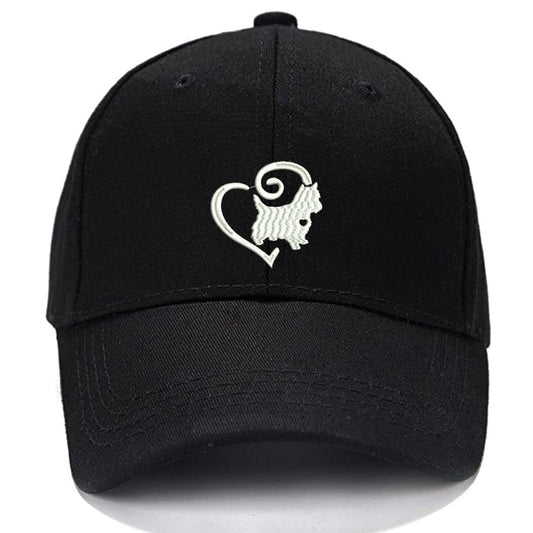 West Highland Westie Love Heart Dog Men Women Unisex Baseball Cap Classic Low Profile Adjustable Strapback Baseball Cap Dad-Hat