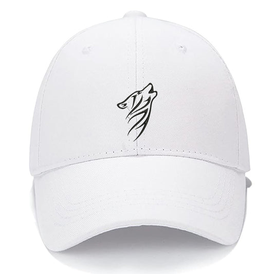The Wolf's Head Is Like The Wind Men Women Unisex Baseball Cap Classic Low Profile Adjustable Strapback Baseball Cap Dad-Hat