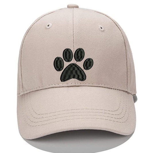Paws Men Women Unisex Baseball Cap Classic Low Profile Adjustable Strapback Baseball Cap Dad-Hat
