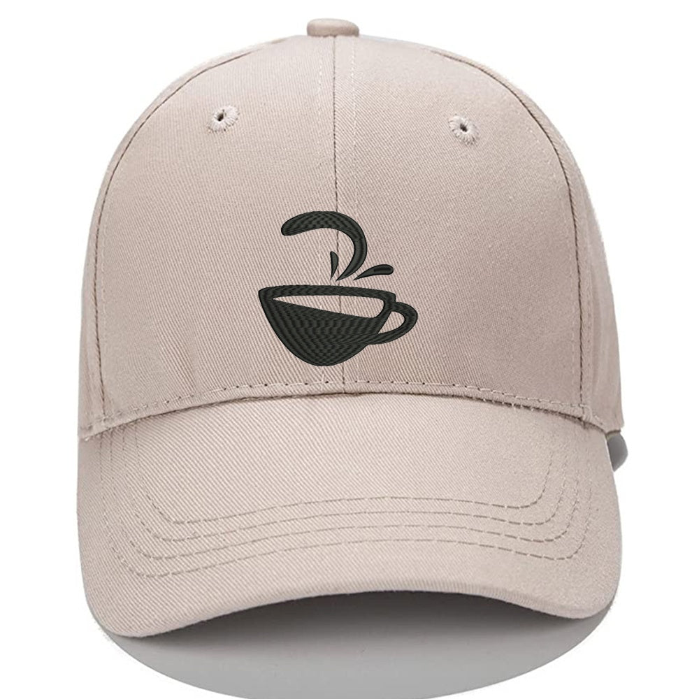 Lucky Coffee Cup M Men Women Unisex Baseball Cap Classic Low Profile Adjustable Strapback Baseball Cap Dad-Hat