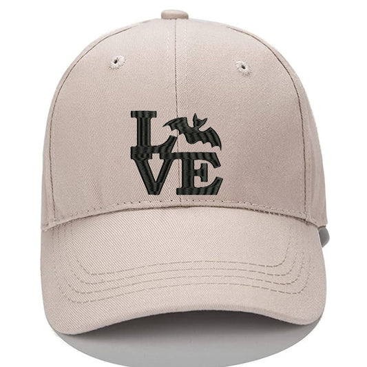 Horrible Bat Love Men Women Unisex Baseball Cap Classic Low Profile Adjustable Strapback Baseball Cap Dad-Hat