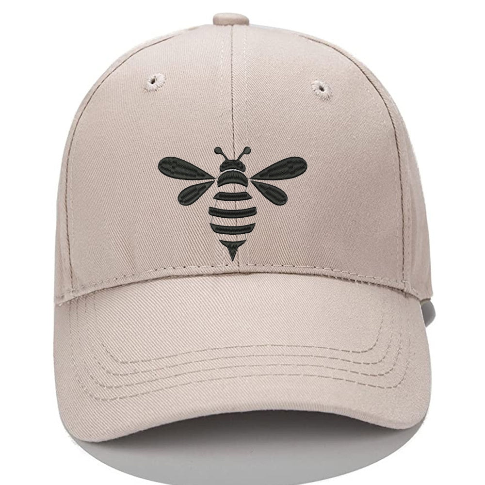 Honeybee Men Women Unisex Baseball Cap Classic Low Profile Adjustable Strapback Baseball Cap Dad-Hat