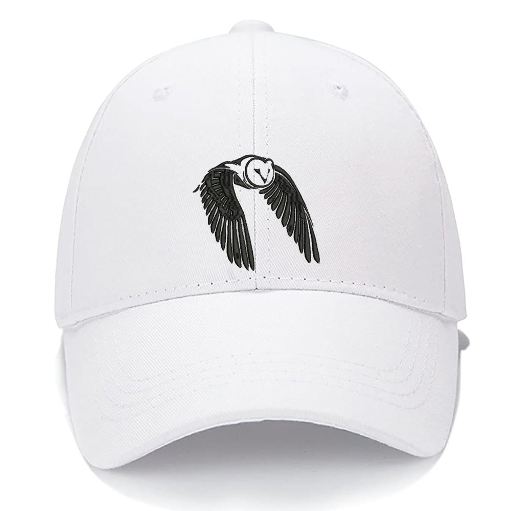 Flying Owl Bird Men Women Unisex Baseball Cap Classic Low Profile Adjustable Strapback Baseball Cap Dad-Hat