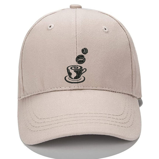 Coffee and Coffee Cups Men Women Unisex Baseball Cap Classic Low Profile Adjustable Strapback Baseball Cap Dad-Hat