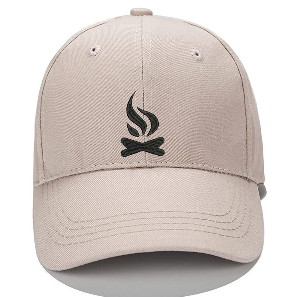 Campfire camping Men Women Unisex Baseball Cap Classic Low Profile Adjustable Strapback Baseball Cap Dad-Hat