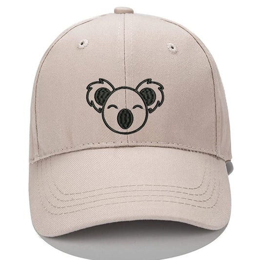 Big ear Koala Men Women Unisex Baseball Cap Classic Low Profile Adjustable Strapback Baseball Cap Dad-Hat