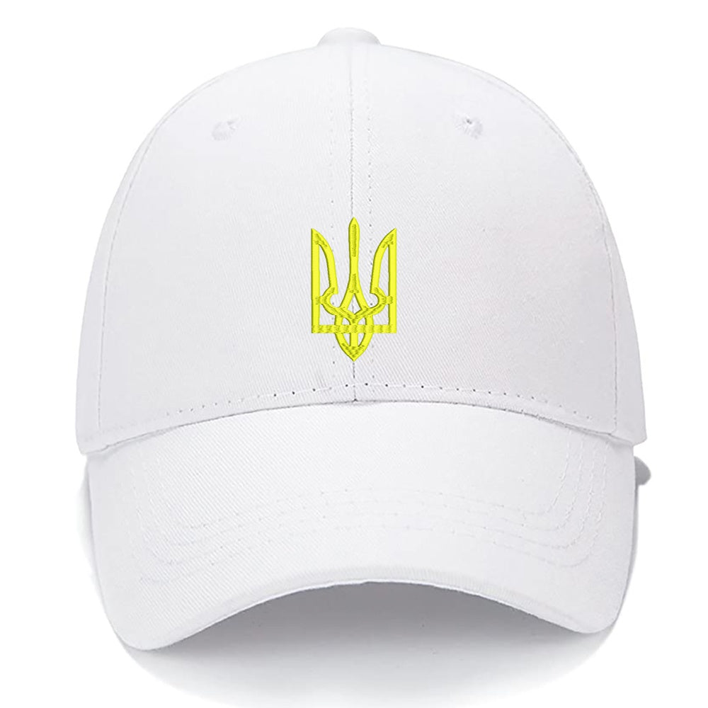 Tryzub Ukraine Ukrainian Men Women Unisex Baseball Cap Classic Low Profile Adjustable Strapback Baseball Cap Dad-Hat