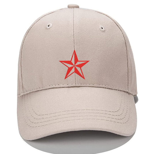 Star Men Women Unisex Baseball Cap Classic Low Profile Adjustable Strapback Baseball Cap Dad-Hat