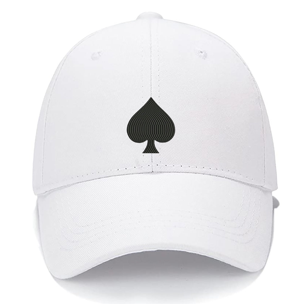 Spade Symbol Men Women Unisex Baseball Cap Classic Low Profile Adjustable Strapback Baseball Cap Dad-Hat