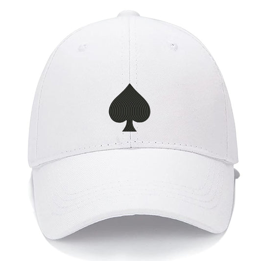 Spade Symbol Men Women Unisex Baseball Cap Classic Low Profile Adjustable Strapback Baseball Cap Dad-Hat