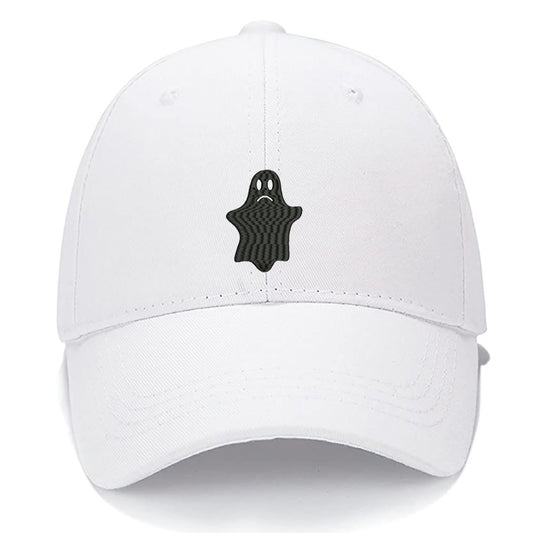 Sad Ghost,Halloween Men Women Unisex Baseball Cap Classic Low Profile Adjustable Strapback Baseball Cap Dad-Hat