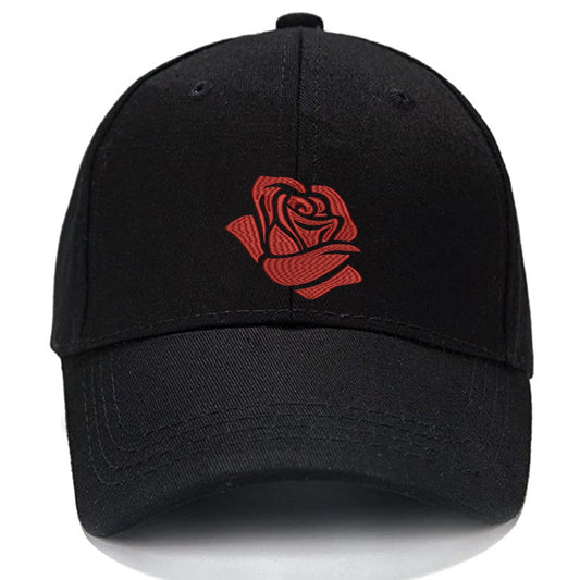 Rose flower Men Women Unisex Baseball Cap Classic Low Profile Adjustable Strapback Baseball Cap Dad-Hat