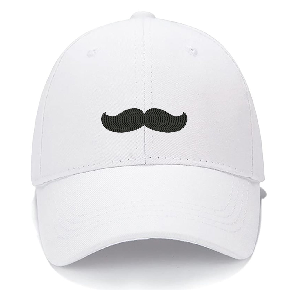 Mustache Men Women Unisex Baseball Cap Classic Low Profile Adjustable Strapback Baseball Cap Dad-Hat