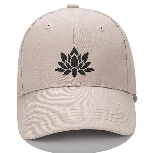 Lotus Flower Men Women Unisex Baseball Cap Classic Low Profile Adjustable Strapback Baseball Cap Dad-Hat