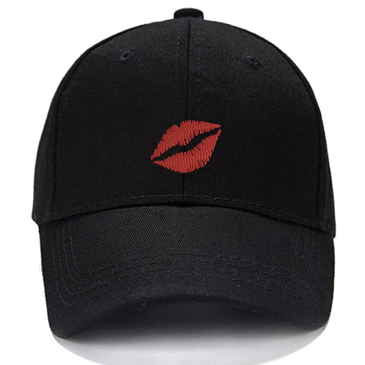 Lipstick, Kiss, Sexy, Lips Men Women Unisex Baseball Cap Classic Low Profile Adjustable Strapback Baseball Cap Dad-Hat