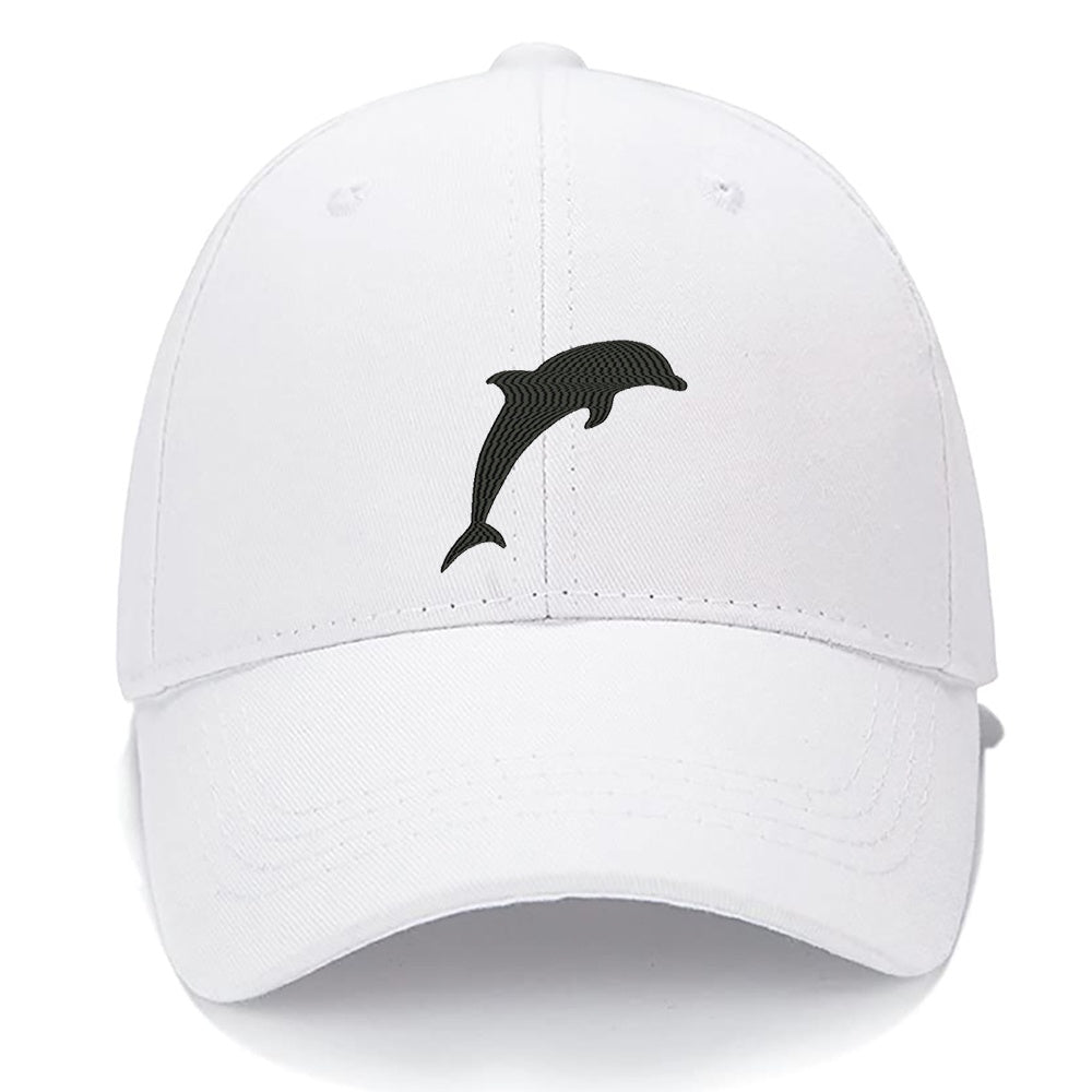 Dolphin Men Women Unisex Baseball Cap Classic Low Profile Adjustable Strapback Baseball Cap Dad-Hat