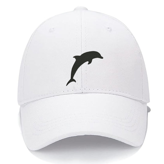 Dolphin Men Women Unisex Baseball Cap Classic Low Profile Adjustable Strapback Baseball Cap Dad-Hat