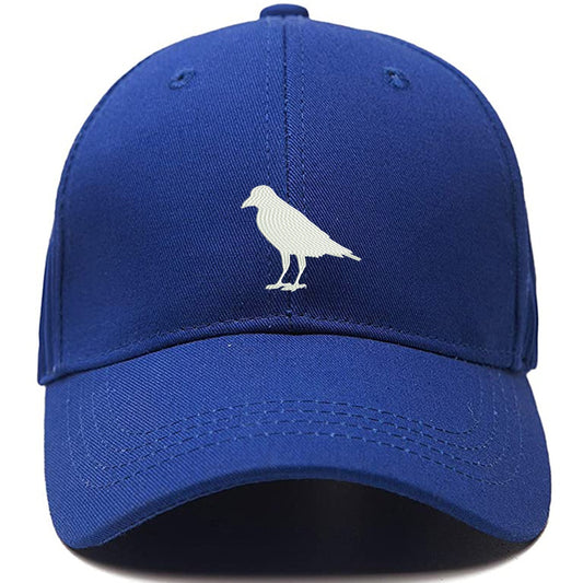 CROW Bird American Cute Raven Men Women Unisex Baseball Cap Classic Low Profile Adjustable Strapback Baseball Cap Dad-Hat