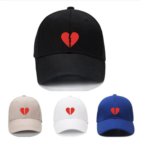 Broken Heart Men Women Unisex Baseball Cap Classic Low Profile Adjustable Strapback Baseball Cap Dad-Hat