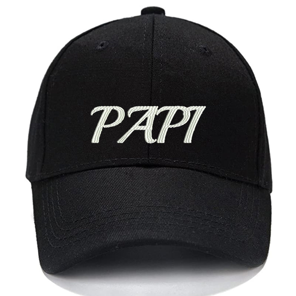 Papi 9 Men Women Unisex Baseball Cap Classic Low Profile Adjustable Strapback Baseball Cap Dad-Hat