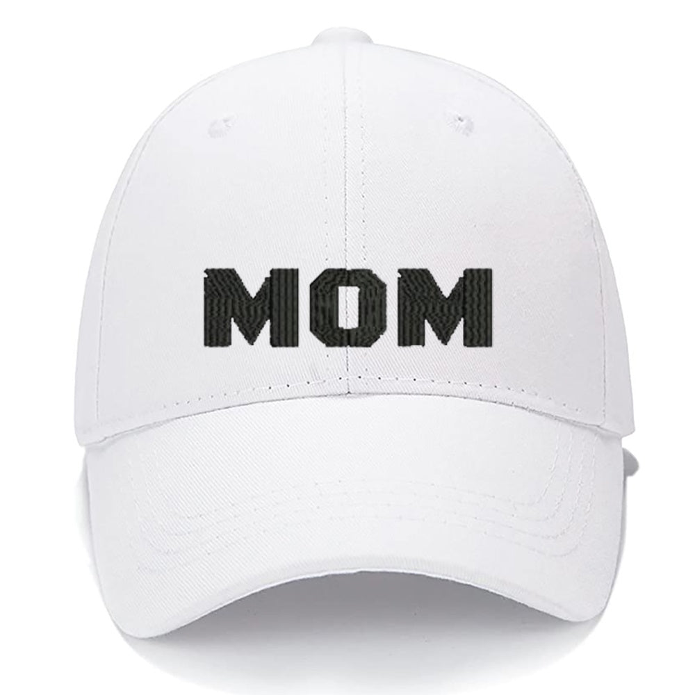 MOM 3 Men Women Unisex Baseball Cap Classic Low Profile Adjustable Strapback Baseball Cap Dad-Hat