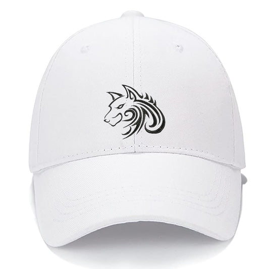 Wolf Head Animal Men Women Unisex Baseball Cap Classic Low Profile Adjustable Strapback Baseball Cap Dad-Hat