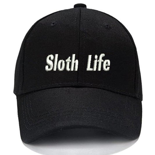 Sloth Life Men Women Unisex Baseball Cap Classic Low Profile Adjustable Strapback Baseball Cap Dad-Hat